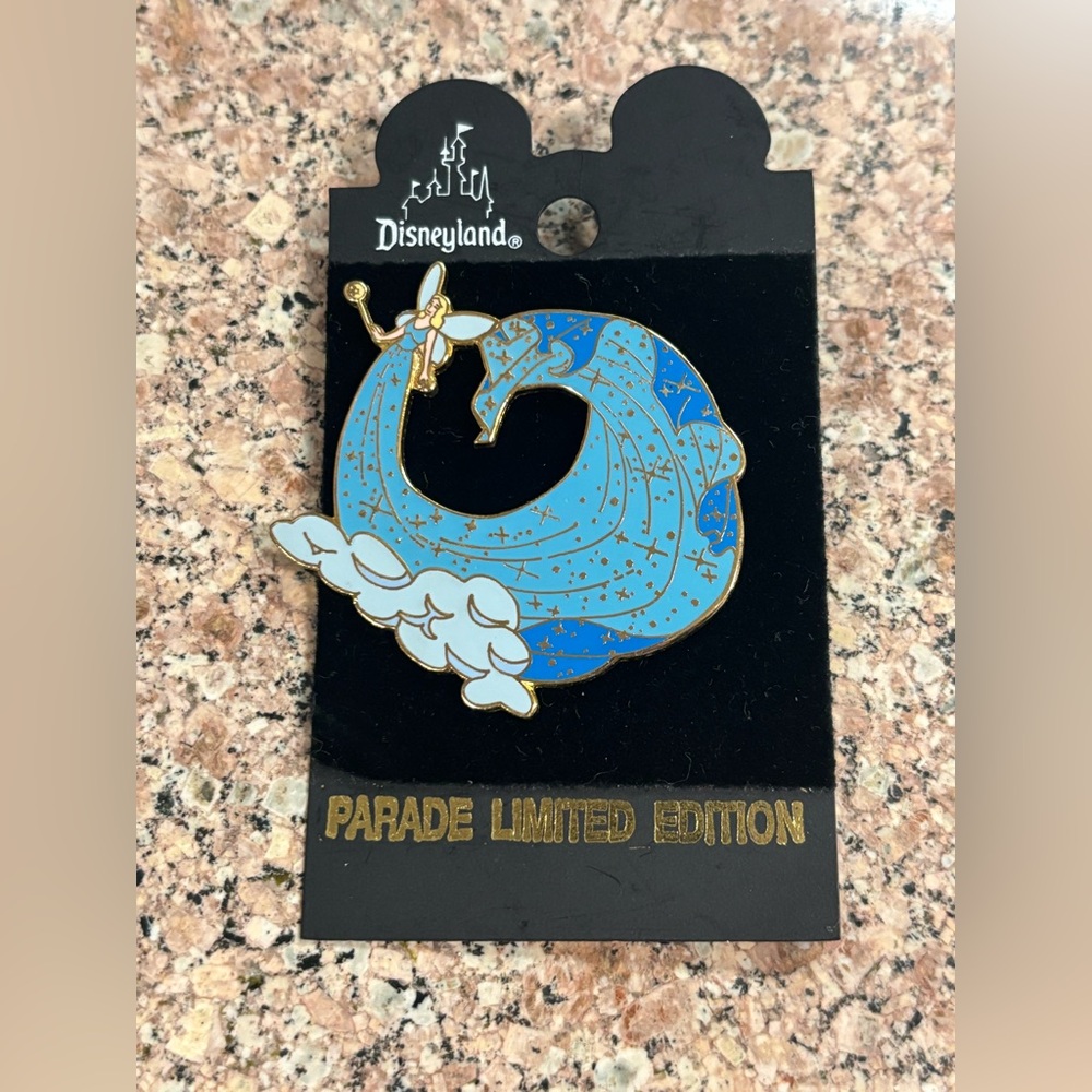 Disney 2002 45 Years of Magic Disneyland Resort Blue Fairy Parade LE Pin